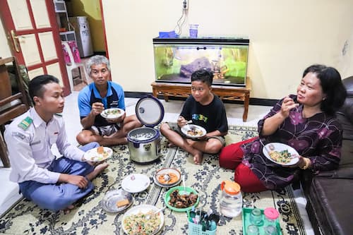 Indonesia-food インドネシア家庭料理