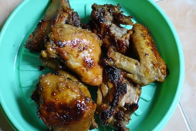 indonesia-food-chiken　インドネシア家庭料理