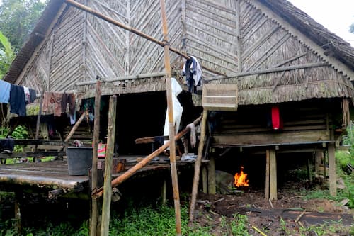 siberut island mentawai uma シベルート島メンタワイ族のウマ